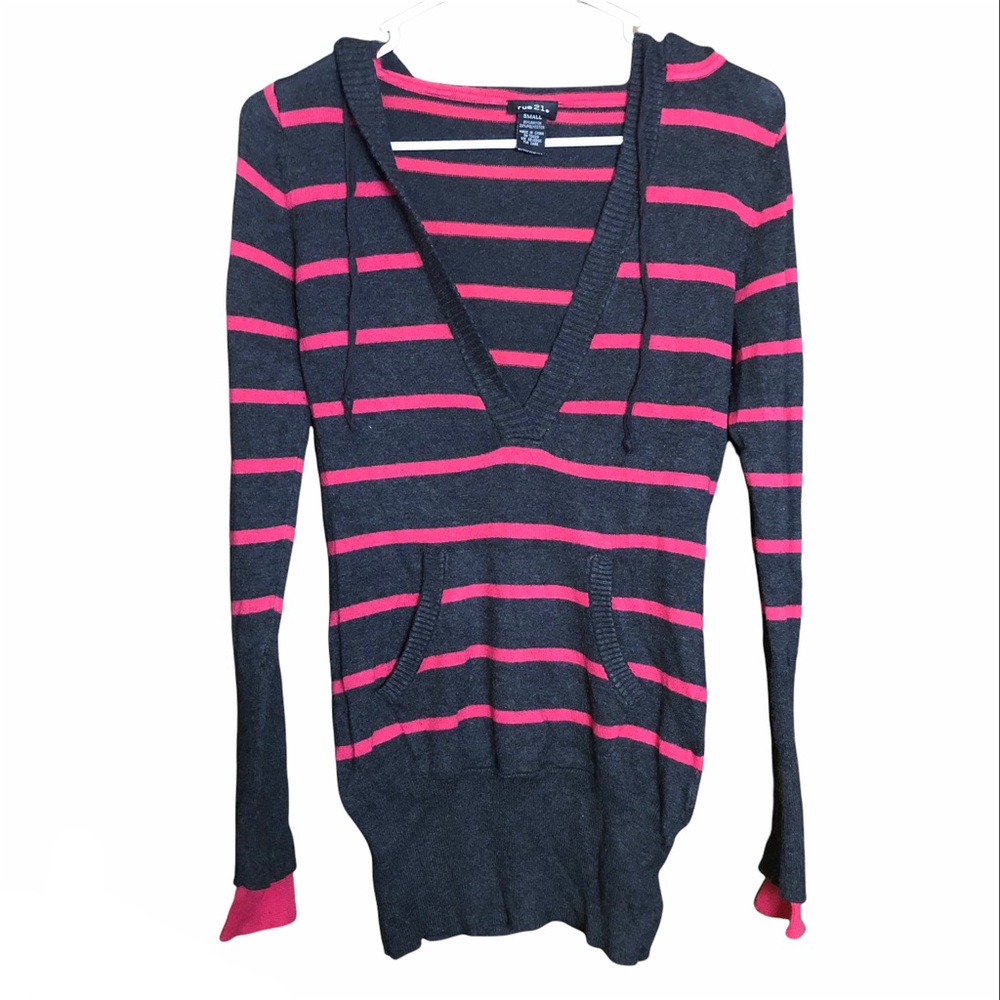 Size small long sleeve shirt with a hood